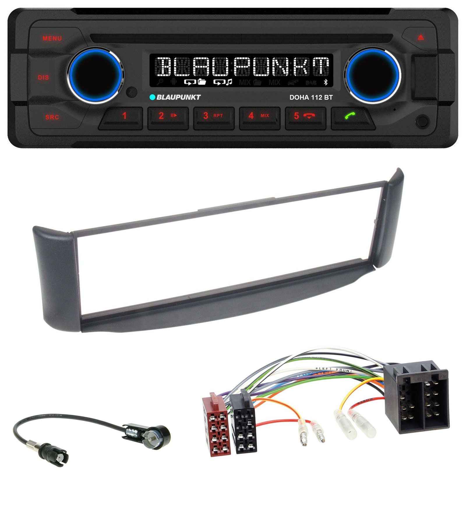 BLAUPUNKT AUX MP3 CD Bluetooth USB Autoradio für Smart ForTwo 450